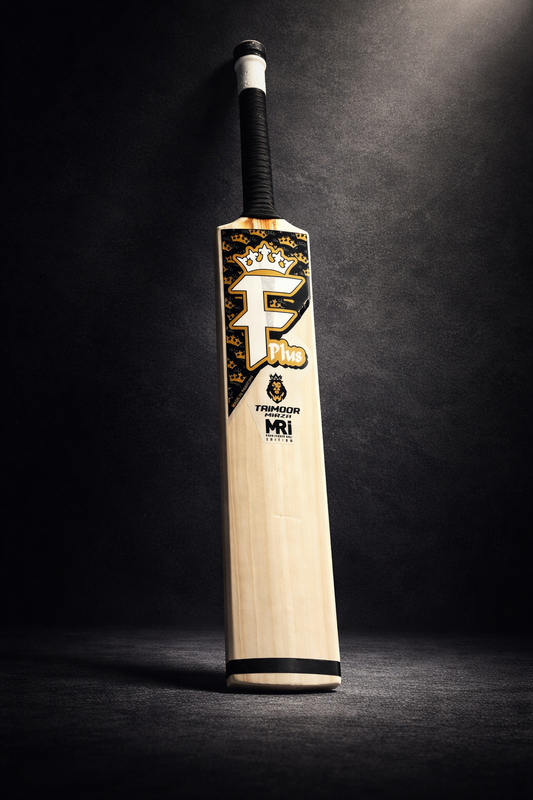 Fplus Hard Tennis Bat – Hard Ball Shape | Kashmiri Willow | Power Hitting