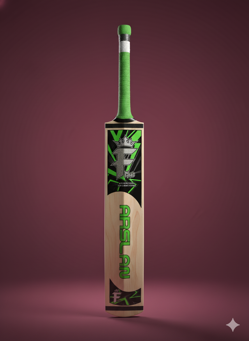Fplus Rawlakot Edition Cricket Bat – Premium Quality | Lightweight & Balanced