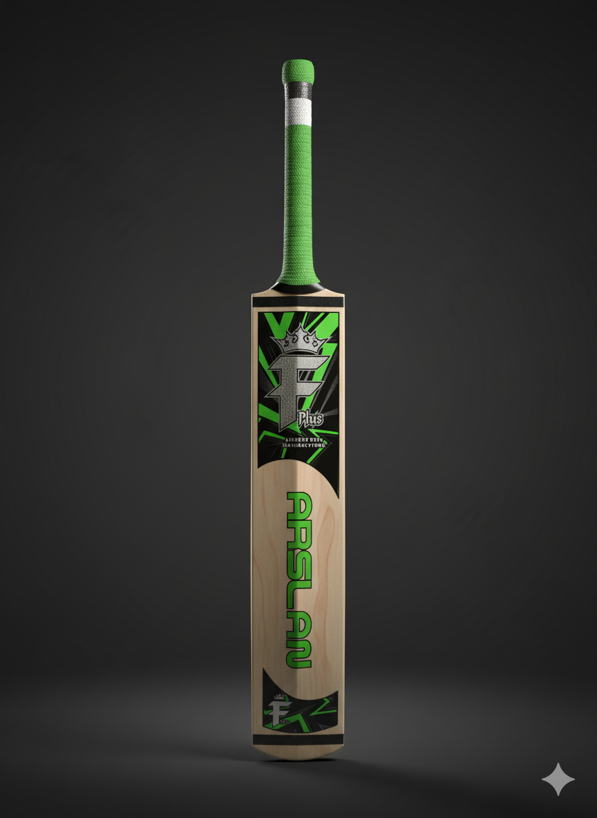 Fplus Rawlakot Edition Cricket Bat – Premium Quality | Lightweight & Balanced
